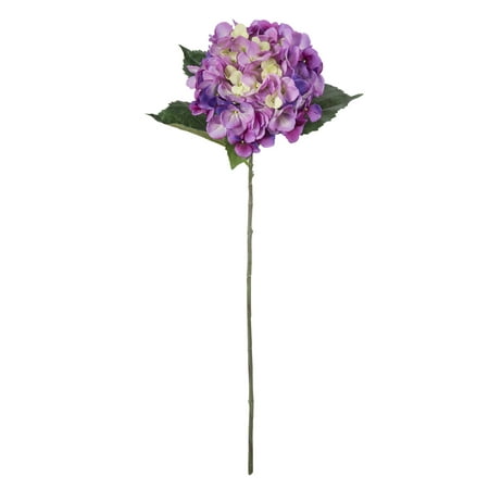 Mainstays Artificial Flowers, 31" Purple Large Single Hydrangea Long Stem