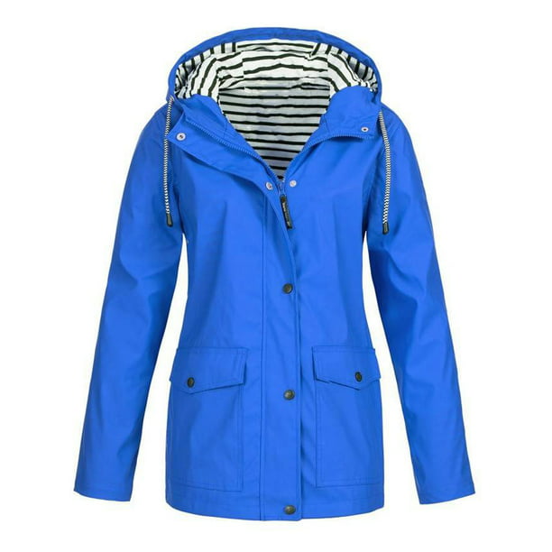 LAPA Women's Waterproof Jacket Hooded Lightweigth Raincoat Active ...