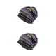 thumbnail image 1 of Gorro de lana Estilo étnico Qarigey Pre-atado Musulmán Hijab turbante colorido, 1 of 5