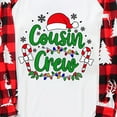thumbnail image 2 of Cute Cousin Crew Christmas PJs, Cousin Crew Matching Pajamas All Ages, Size NB - Men 6XL, 2 of 7