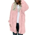thumbnail image 1 of Ozmmyan Womens Plus Size Cardigan Sweaters Casual Long Sleeve Solid Ladies Pocket Tops Coat Sweater Coat, 1 of 4