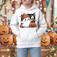 thumbnail image 2 of Ccpelsie Kids Hoodies for Boys Fall Winter Pullover Toddler Warm Hooded Sweatshirt Active Shirts(White,12-13 Years), 2 of 5