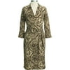 Women's Stretch Print Wrap Dress