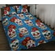 thumbnail image 1 of Suger Juego de Cama Colcha Calavera Rosa, 1 of 5