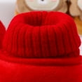 thumbnail image 7 of CAICJ98 Newborn Knit Booties Soft Baby Sock Boots for Infant Boys Girls First Walkers Non-Slip Baby Boy Girl Boots Red,4(Infant), 7 of 7