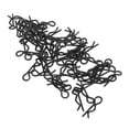 thumbnail image 1 of 60PCS RC Car Body Clip 17 mm de largo 1,0 mm de diámetro Fácil instalación de extracción Universal para 1/16 1/18 RC Car Truck Negro, 1 of 12