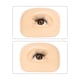 thumbnail image 3 of Minnieouse Juego de modelos de práctica de maquillaje de ojos Cosméticos faciales profesionales Tren Prop Principiantes Silicona Piel biónica Sombra de Ayudas para vestirse con gancho de botón Minnieouse CE014518-00, 3 of 6