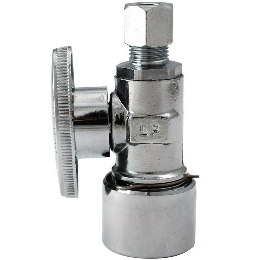 keeney ACE2636PO Keeney Quick Lock Quarter Turn Straight Valve, 5/8" x