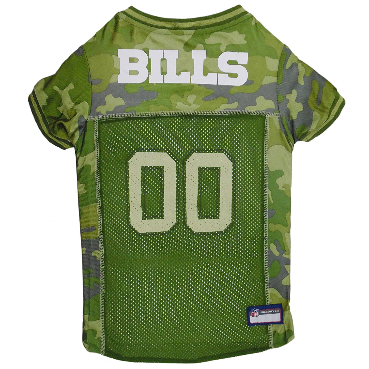 Pets First NFL Buffalo Bills Camouflage Pet Jersey for Cats and Dogs ...