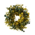 thumbnail image 4 of Corona artificial, corona verde, colgante de pared, corona decorativa de primavera 35CM, 4 of 9