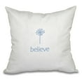 thumbnail image 2 of Simply Daisy 16" x 16" Make a Wish Word Print Pillow, 2 of 2