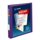 thumbnail image 1 of Binder Avery Heavy-Duty View, 3 anillas, 1 EZD de un toque, color morado, 1 of 8
