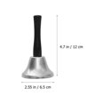 thumbnail image 2 of WEUVEB 3Ud Manual Handbell De Metal Plateado Para Recepciones Y De Eventos, 2 of 8