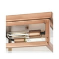 thumbnail image 4 of Union Square Two-Light Antique Copper Urban Industrial Outdoor Ceiling Light, 4 of 11