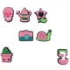 thumbnail image 2 of Decoraciones Zapatos Kawaii Dibujos Animados 7 Piezas Encantos Regalo Bricolaje para Niñas, 2 of 9