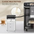 thumbnail image 6 of Riedhoff Automatic Espresso Machine 1350 W, 20 Bar, 53 oz Water Tank, with 750ml Milk Box, Black, 6 of 8