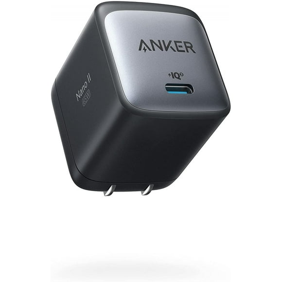 Cargador USB C Anker Adaptador de Cargador rápido Nano II 65W GaN II PPS