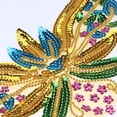 thumbnail image 3 of Sequin Motif Patch Lace Wedding Dance Stage Costume Sew/Iron On Decor Applique Large Butterfly, 3 of 6