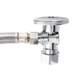 thumbnail image 3 of YIGSECU Universal Angle Stop Gate Toilet Hose Stainless Steel Professional Grade, 3 of 8