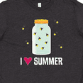 thumbnail image 4 of Inktastic I Love Summer Cute Fireflies Youth T-Shirt, 4 of 5