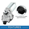 thumbnail image 5 of Unique Bargains Front Windshield Wiper Motor for Chevrolet Impala 2014-2017 No.20980563, 5 of 7