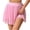Pink, variant on Womens Skirts with Shorts, 2-in-1 High Waisted Yoga Skirt with Pockets, Athletic Tennis Golf Skirt with Built-in Compression Shorts, Quick Dry Activewear Skort,Black L