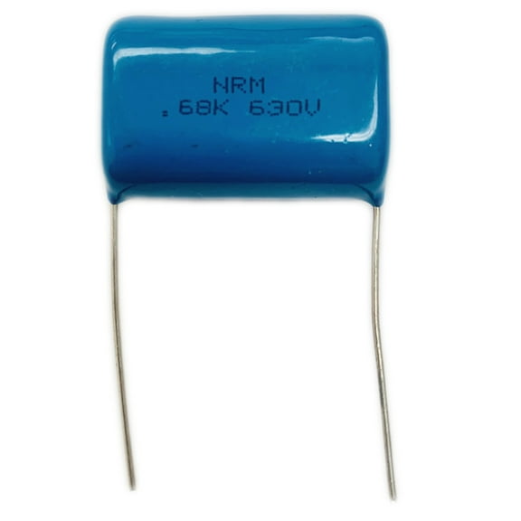 NRM-684K630 Cap Film 0.68uF 630V PET 10% (31 X 15 X 22.5mm) Radial 27.5mm 105C
