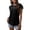A2-Black, variant on Ruffle Sleeve Tops Baggy Shirt Flutter Sleeve Tops Tshirts Shirts Shirts for Women Plain Tshirts Workout Tops Tee Shirts Basic Tees Business Casual Short Sleeve Shirts Fitted Tops Red XL