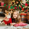 thumbnail image 3 of Banner de Navidad JSDJ, guirnalda de fieltro con forma de árbol de Navidad, 3 of 7