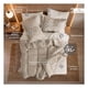 thumbnail image 3 of Set Edredón King Size Xl + Funda De Almohada + Sábanas 7 Pzas Real Textil Khaki - Beige, 3 of 8