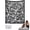 Animals, variant on DIY Coloring Blanket with 24 Colors Markers, 50"x60" Soft Sherpa Throw, Giant Doodle Coloring Blanket, Creative Arts and craftsblanket for Adults, Washable (Cat Dog)