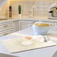 thumbnail image 6 of Yayeee Dish Drying Mat for Kitchen Counter Ultra Absorbent Easy Clean Pad 18x16", Sunshine, 6 of 7