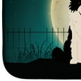 thumbnail image 4 of Halloween Scary Border Collie Black White Dish Drying Mat, 4 of 4
