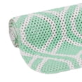thumbnail image 4 of Mainstays Mint Green Fretwork Cushioned Foam Bath Mat, 17 in. x 36 in., 4 of 11