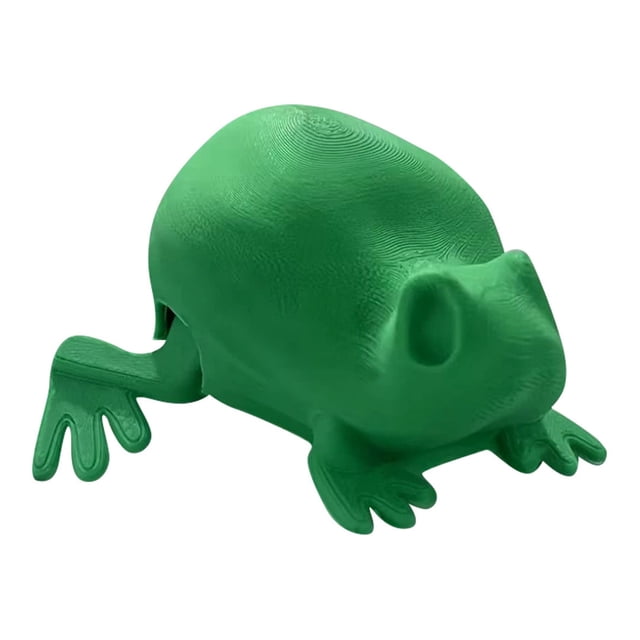 Jumping Frog Toy, 3D Printed Plastic, Unique Design, Interactive, for Home/Garden Decoration/Kids