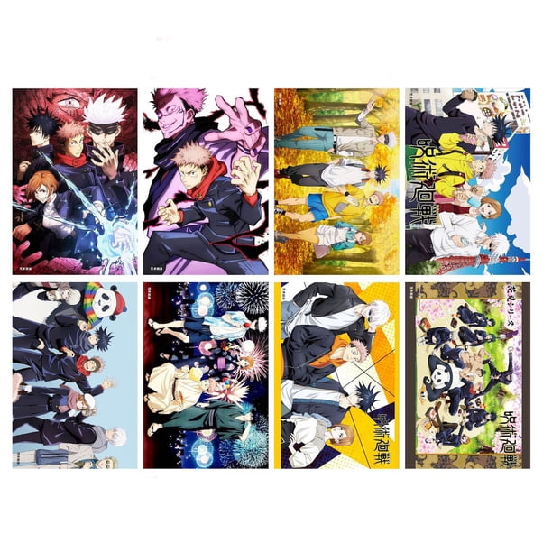 Póster, 6 unidades por lote, diseño de anime de Jujutsus Kaisens, 29 x 42 cm, papel