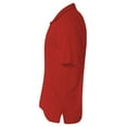 thumbnail image 3 of A4 Contrast Polo For Men in Scarlet/Black | N3293, 3 of 3