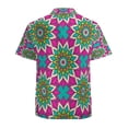thumbnail image 3 of High Quality Hawaiian Shirts for Men Short Sleeve Aloha Beach Shirt Floral Summer Casual Button Down Shirts Blouses BZQBYP, 3 of 7