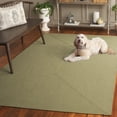 thumbnail image 6 of SAFAVIEH Braided Rishika Solid Machine Washable Reversible Area Rug, Sage, 3' x 5', 6 of 18