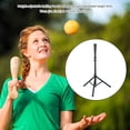 thumbnail image 3 of Advancent Camiseta de bateo de béisbol, portátil, ajustable en altura, ayuda profesional para entrenamiento de softball, soporte de trípode para patio Béisbol Advancent OD024802-00B, 3 of 6