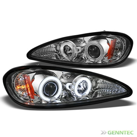 For 1999 2005 Pontiac Grand Am Dual Ccfl Halo Led Projector For 1999 2005 Pontiac Grand Am Dual Ccfl Halo Led Projector Headlights Lamp Pair Left Right 2000 2001 2002 2003 2004