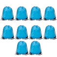 thumbnail image 1 of 10 bolsas con cordón, bolsa de gimnasio con cordón, mochila con cordón para deportes, gimnasio, viajes, natación, playa, 1 of 7