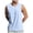 a15-Light Blue, variant on Mens Tank Tops Ribbed Sleeveless Undershirts Cotton Loose Fit T-Shirt for Gym Workout & Training Tee Size XXL,AG