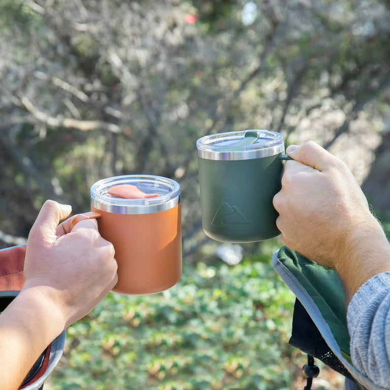 Ozark Trail 12oz Vacuum Insulated Stainless Steel Mugs (Set of 3) only  $14.99 (Reg. $45!)