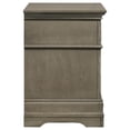 thumbnail image 5 of DeeHome Wheat Rectangular 3-Drawer Nightstand, 5 of 9