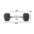 thumbnail image 5 of WF Athletic Supply 32lb Rubber Coated Dumbbell Set with Storage Rack, 5 of 7