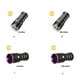 thumbnail image 3 of Injueey Linterna Lámpara detectora Luz púrpura Antorcha recargable Portátil Protección contra la nieve al aire libre Distinguir Rayo Iluminación y accesorios tipo 4 Injueey HA074233-04, 3 of 6