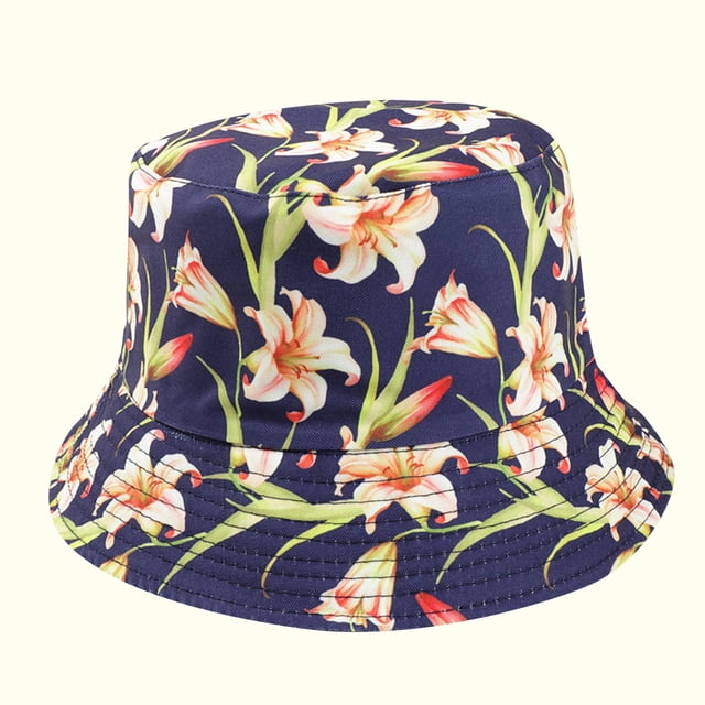 Sombreros de verano con protección solar, sombrero de pescador con flores para exteriores, gorra de pescador, sombrero de mujer