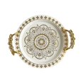 thumbnail image 3 of Siruishop Decorative Serving Tray Nordic Fruit Plate for Coffee Table Birthdays Fruits 32cmx27.5cmx4.7cm, 3 of 8