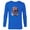 Royal, variant on The Clone Wars 332nd Ahsoka Trooper Distressed - Long Sleeve T-Shirt for Men - Customized-Athletic Heather